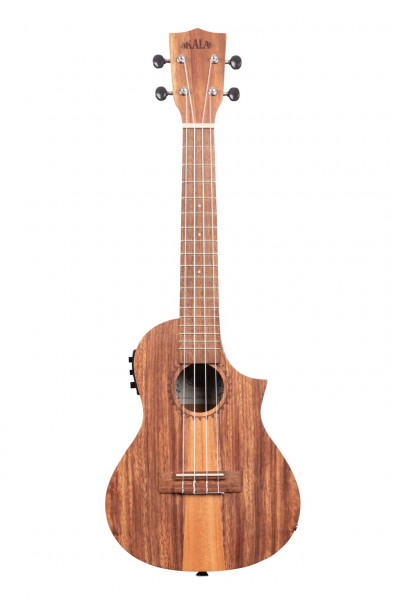 Kala Teak Konzert mit Cutaway und Tonabnehmer