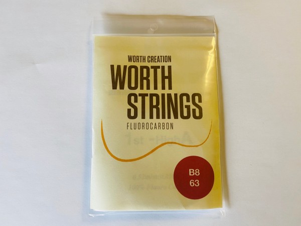 Worth Fluor-Carbon 8-String Set Braun
